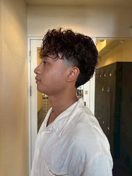 オルカ(ORCA) men's/波巻きツイストスパイラル/フェザーパーマ/サーフカール