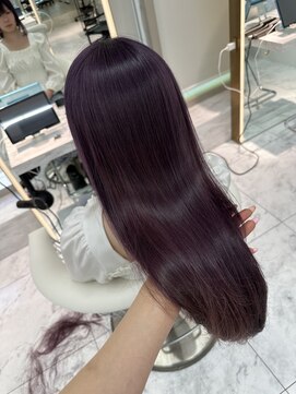 ロンドルピナス 小倉(Lond Lupinus) 黒髪カタログ/オリーブグレー/ココアベージュ/小顔に見せるヘア