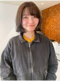 無造作ボブ