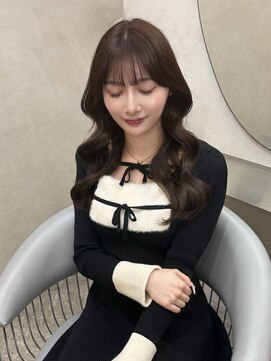 ラルムバイシー 新宿(LARME by Sea) 透明感チョコカラー×girly韓国巻き