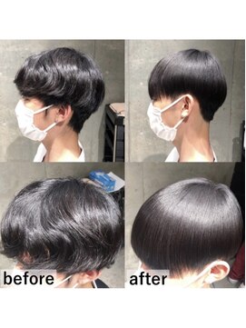 メンズサロン エノア 銀座店(ENORE) メンズ縮毛矯正/曲がる縮毛矯正/メンズ髪質改善/メンズカット