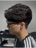 ショートフェザーパーマ