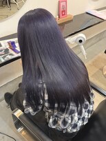 ラック 津田沼(LUCK)&nbsp;ラベンダーグレーダブルカラーインナーカラーケアブリーチ