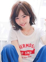 アグ ヘアー イロア 都島店(Agu hair iroa)&nbsp;《Agu hair》20代30代小顔ふんわりくびれ無造作ひし形ミディ