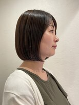 ロンドグロワール 大宮(Lond Gloire)&nbsp;ショートボブ/ミルクブラウン/シースルー/30代40代50代