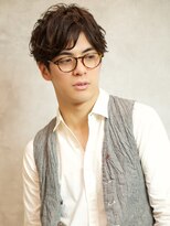 ベックメンズヘアサロン(BEKKU Men's hair salon)&nbsp;ニュアンスパーマで魅せる大人な無造作束感ショート☆