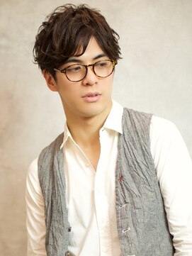 ベックメンズヘアサロン(BEKKU Men's hair salon) ニュアンスパーマで魅せる大人な無造作束感ショート☆