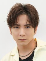 バイフィフス 原宿/表参道(by fifth) 原宿ゆるめツイストスパイラルパーマ微分けセンターパート茶髪