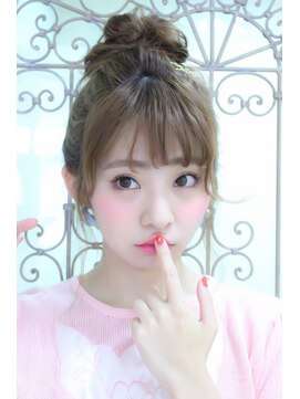 リリィ ヘア デザイン (yllilly hair design) ｙｌｌｉｌｌｙ～ゆるっとナチュラルお団子ヘアー♪