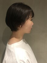 ヘアー アイス ルーチェ(HAIR ICI LUCE) ショート ショートボブ 黒髪