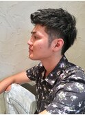 アップバングショート