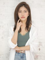 アビエクレール 河内花園(abije claire)&nbsp;色っぽヘルシーレイヤーミディ★20代30代50代 髪質改善