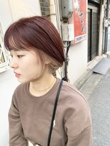 ロア ヘアーアンドビューティー(LOA hair&beauty) インナーカラーショートボブ