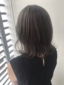 ジーナ 博多(Zina) [Zina]外ハネボブ♪ラベンダーグレージュ♪