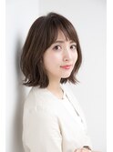 【寺尾拓巳】大人かわいいくびれ大人ボブアッシュブラウン