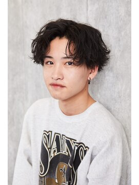 メンズサロンドットリアン(dot. lien) 【men’s salon dot. Tokyo】波打ちセンターパート