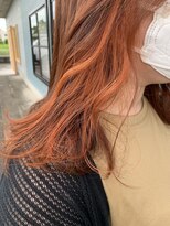 ヘアーデザインサロン スワッグ(Hair design salon SWAG) アプリコットオレンジ