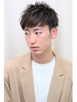 アトモスサニーテラス(Atmos sunny terrace) ツーブロック×men’s short