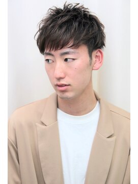 アトモスサニーテラス(Atmos sunny terrace) ツーブロック×men’s short