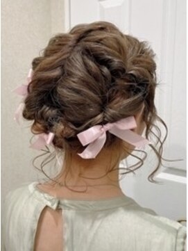 レム 山形1号店(REM) おしゃれかわいいリボンアレンジ★