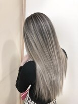 ウォンク(WONK.)&nbsp;[WONK.} ホワイトグレー バレイヤージュ