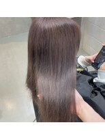 ヘアーメイクチック(HAIR MAKE CHiC) グレージュベージュカラーダブルカラー透明感カラーワンカラー