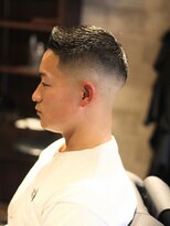 キングスマントーキョー 立川店(KINGSMAN TOKYO)&nbsp;ツーブロックマッシュ/波巻き/ハイライト/束感<理容室><立川>