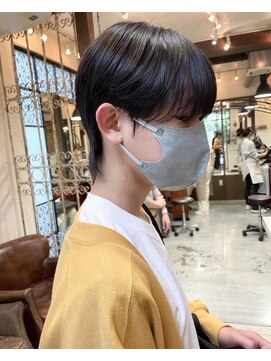 ベル 表参道Terrace(Belle) お客様ヘア】大人気メンズスタイル!シースルーマッシュウルフ