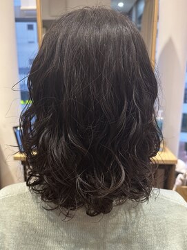 アピッシュ(apish 並木通り) しっかり取れないボブパーマ