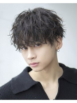 オーシャントーキョー 渋谷神南(OCEAN TOKYO) 波巻きパーマメンズツイストスパイラルパーマツーブロック