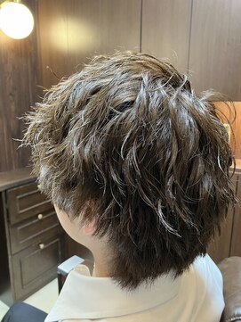 ヘアサロン大野 艶出専科本店 朝の時短ナチュラルパーマ