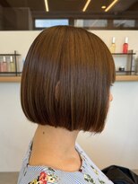 クラップス オル 金沢八景(CLAPS Ore)&nbsp;ダブルカラーミルクティーベージュカラーケアブリーチ韓国ボブ