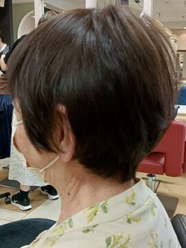 ヘアークリアー 春日部 大人可愛いミセスショートボブ/トップボリュームup/30代40代50代