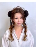 もこもこ編み下ろしツイン