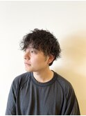 ナチュラルマッシュ波巻きスパイラル