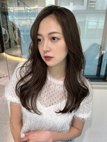 ロンドメリア 天神大名店(Lond Melia) 小顔に見せるヘア/ワンレン/ボブウルフ/ネビージュ/黒髪カタログ