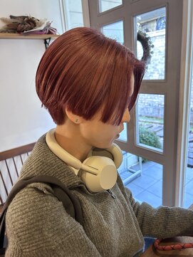 ガーランド (Garland) ☆ハンサムショート/顔まわりカット/オージュアカラー