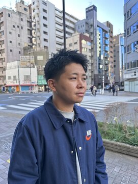 ベンジー 蔵前ii店(benji) benji蔵前/スパイキーショート/メンズショートヘア