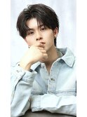 韓国ヘア コンマバング 毛流れヘア ニュアンスパーマ