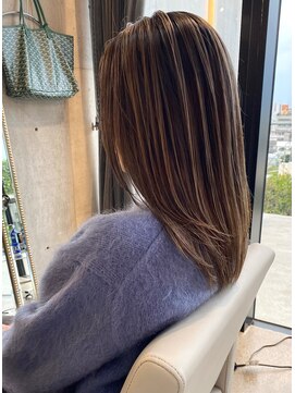 ヘアーリビング 730 宜野湾 730 design color バレイヤージュ/ダブルカラー/ブリーチ