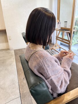 カセット(cassette.) 切りっぱなしボブ