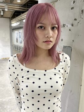 ロジ(loji) キャンディーピンク×ボブレイヤー