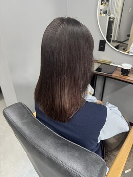 ヘアーリゾート ルアーナ(hair resort LUANA) 髪質改善縮毛矯正　６０代