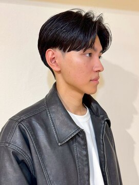 クレビアテン(CreBiA ten_) メンズ/マッシュショート/センターパート