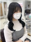 熊本 透明感カラー 韓国風スタイル Una Yumika