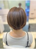 すっきりグラデーションボブ