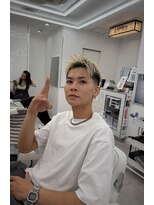 ダムディートウキョウ 心斎橋店(DAMDEE TOKYO)&nbsp;前髪ブチアゲスパイキーアップバング