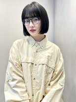 ソト 銀座(soto.)&nbsp;ハイライトカラー/くびれヘア/レイヤーパーマ/ミニボブ[銀座]