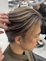 白髪ぼかしハイライト