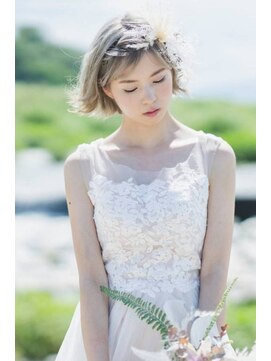 アズヘアー 北野田店(A'z hair) シルバーベージュ×ショートヘア